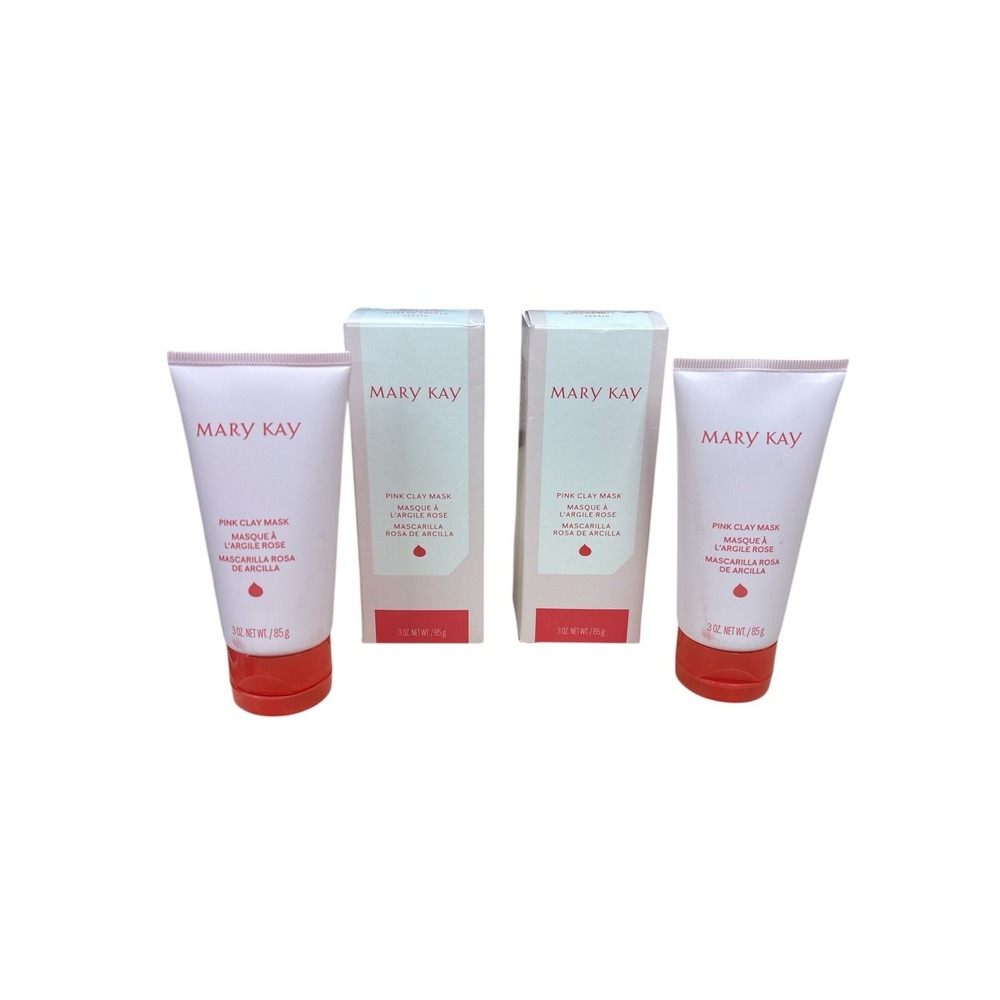 Mary Kay Pink Clay Mask 3oz./85 g Lot of 2